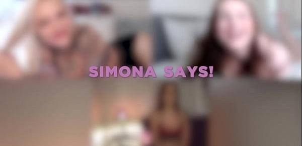  College Girls Playing Simon Says Sexy Edition! - Maya Kendrick, Alex Grey, Scarlett Mae